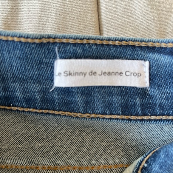 Frame Le Skinny de Jeanne Crop Size 25 - Picture 3 of 6